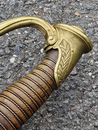 Originalt French WW1 Model 1845 Infantry  Sword - skede opmalet???