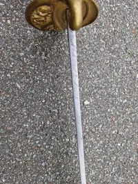 Originalt French WW1 Model 1845 Infantry  Sword - skede opmalet???