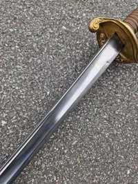 Originalt French WW1 Model 1845 Infantry  Sword - skede opmalet???
