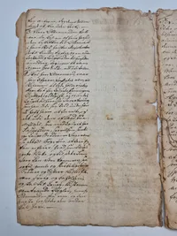 Originalt Dansk 17-Tals dokument