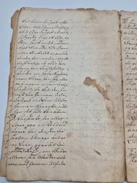 Originalt Dansk 17-Tals dokument