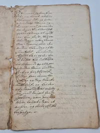 Originalt Dansk 17-Tals dokument