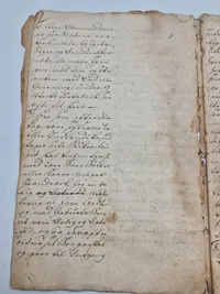 Originalt Dansk 17-Tals dokument