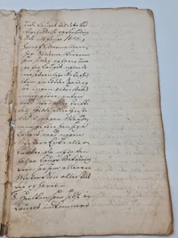 Originalt Dansk 17-Tals dokument