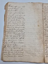 Originalt Dansk 17-Tals dokument