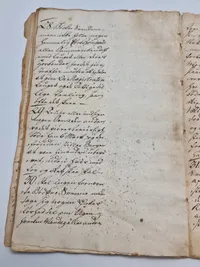 Originalt Dansk 17-Tals dokument