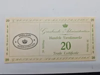 Samling tyske ww2 pengesedler - originale