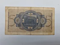 Samling tyske ww2 pengesedler - originale