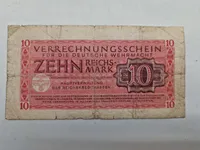 Samling tyske ww2 pengesedler - originale