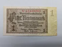 Samling tyske ww2 pengesedler - originale