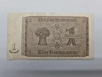 Samling tyske ww2 pengesedler - originale
