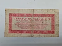 Samling tyske ww2 pengesedler - originale