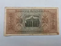 Samling tyske ww2 pengesedler - originale