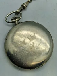Originalt Svensk militært lomme ur som brugt i Den Danske brigade WW2
