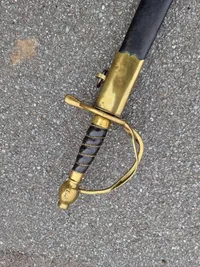 Original Dansk Hestegardepallask M/1828 med sjælden skede