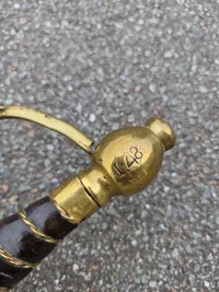 Original Dansk Hestegardepallask M/1828 med sjælden skede