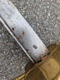 Original Dansk Hestegardepallask M/1828 med sjælden skede