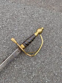 Original Dansk Hestegardepallask M/1828 med sjælden skede