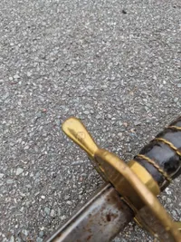 Original Dansk Hestegardepallask M/1828 med sjælden skede