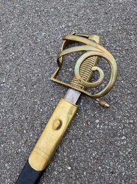 Original Dansk Underofficerspallask M/1831 med skede, Fynske Infanteri regiment