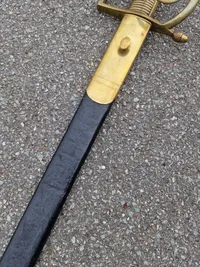 Original Dansk Underofficerspallask M/1831 med skede, Fynske Infanteri regiment
