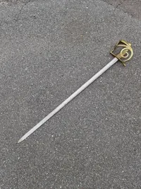 Original Dansk Underofficerspallask M/1831 med skede, Fynske Infanteri regiment