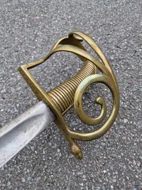 Original Dansk Underofficerspallask M/1831 med skede, Fynske Infanteri regiment