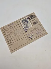 Originalt tysk kennkarte