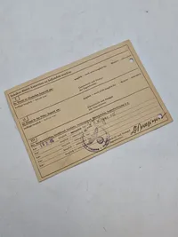 Originalt tysk HitlerJugend Ausweis