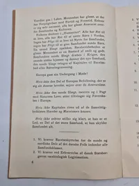 Sjældent originalt DNSAP program - tidligt  1930