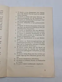 Sjældent originalt DNSAP program - tidligt  1930