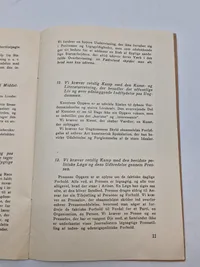 Sjældent originalt DNSAP program - tidligt  1930
