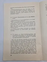 Sjældent originalt DNSAP program - tidligt  1930