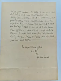 Originalt Brev til Familen om Falden soldat 1944