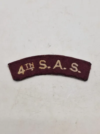 Originalt SAS flash WW2,   4 SAS were French regiments