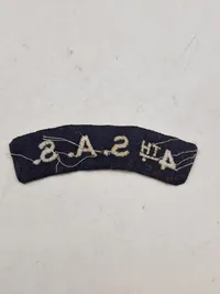 Originalt SAS flash WW2,   4 SAS were French regiments