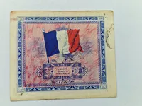 Samling originale militære pengesedler