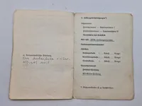 Originalt Landjahr Ausweis - ww2