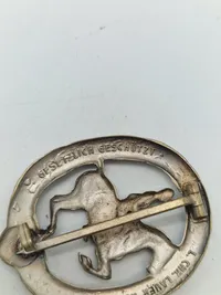 Original Deutsches Reiterabzeichen - Silber