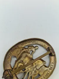 Original Deutsches Fahrabzeichen, Bronze