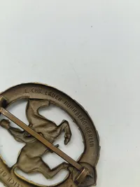Original Deutsches Reiterabzeichen - bronze