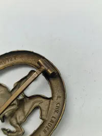 Original Deutsches Reiterabzeichen - bronze