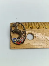 Original Deltager mærke for Ryttere ved olympiaden 1936 Berlin