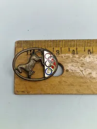Original Deltager mærke for Ryttere ved olympiaden 1936 Berlin