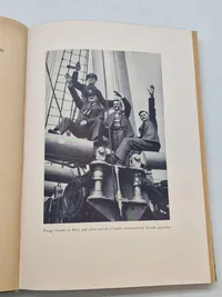 Original Tysk Marinebog givet i gave Tønder 1944 DBN Deutsche Berufsgruppen in Nordschlesweig