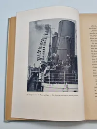 Original Tysk Marinebog givet i gave Tønder 1944 DBN Deutsche Berufsgruppen in Nordschlesweig