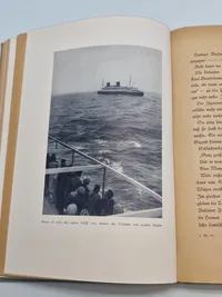 Original Tysk Marinebog givet i gave Tønder 1944 DBN Deutsche Berufsgruppen in Nordschlesweig