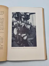 Original Tysk Marinebog givet i gave Tønder 1944 DBN Deutsche Berufsgruppen in Nordschlesweig