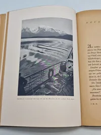 Original Tysk Marinebog givet i gave Tønder 1944 DBN Deutsche Berufsgruppen in Nordschlesweig