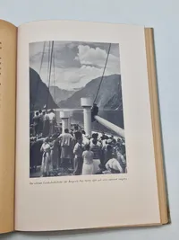 Original Tysk Marinebog givet i gave Tønder 1944 DBN Deutsche Berufsgruppen in Nordschlesweig